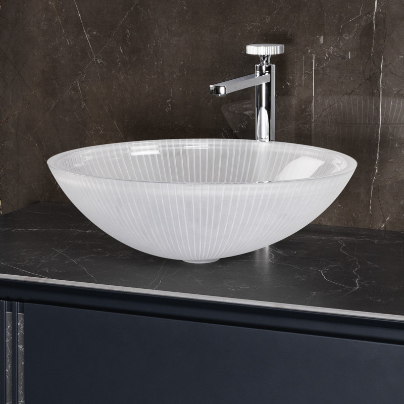 Lina 20'' L Bathroom Sink, White