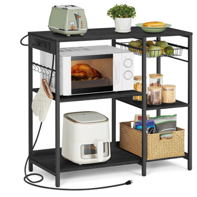 Milburn Kitchen Cart by 17 Stories