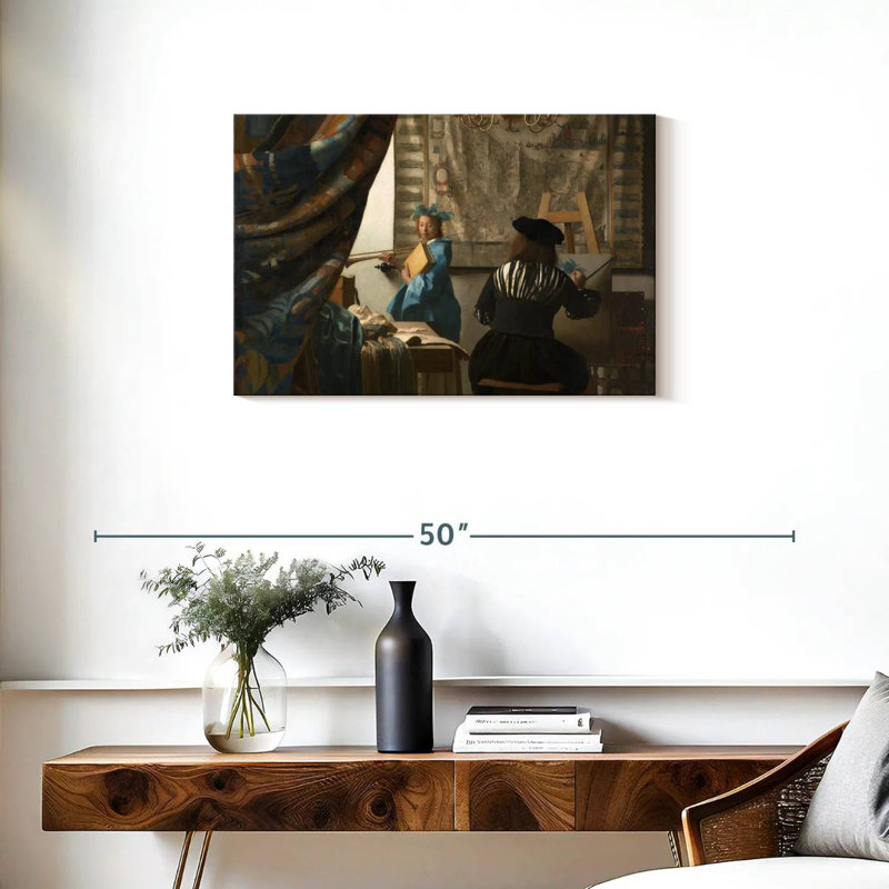Senne, l'art de peindre, H 20 po x l 30 po