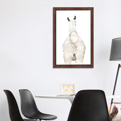 Llama Butt - Print on Canvas