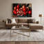 Fruit, grenade, art mural sur toile-1857005877