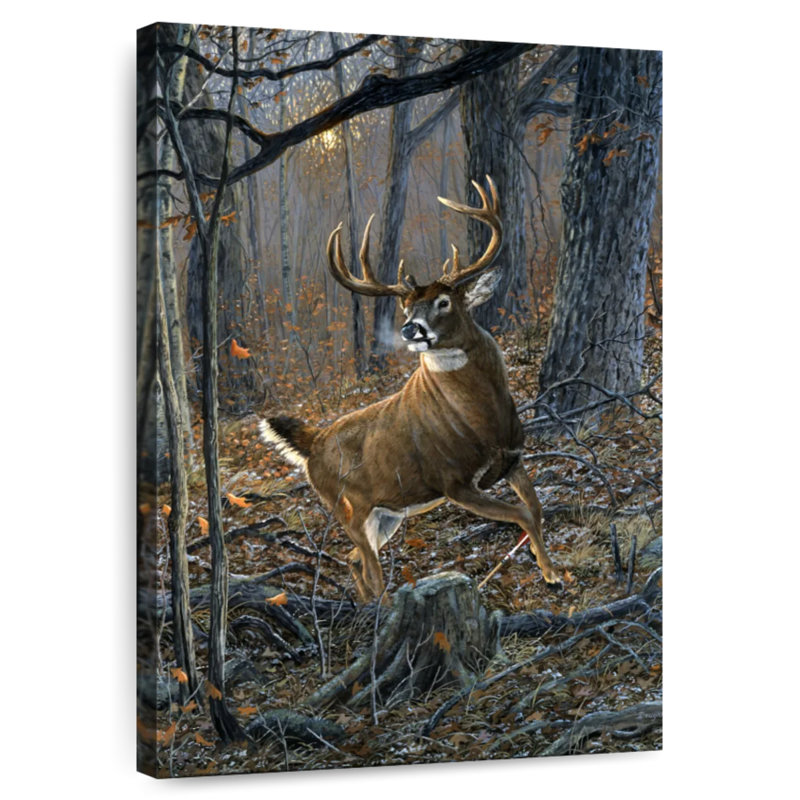 Brampt Buck Fever, 12" H x 8" W