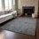 Tapis gris anthracite de qualité supérieure lavable à la machine Cerrito AMF611