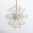 Ilkest 8 - Light Dimmable Sputnik Sphere Chandelier