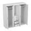Kimberley 4 Door 4 Drawer Combi Fitment Wardrobe-1480197274