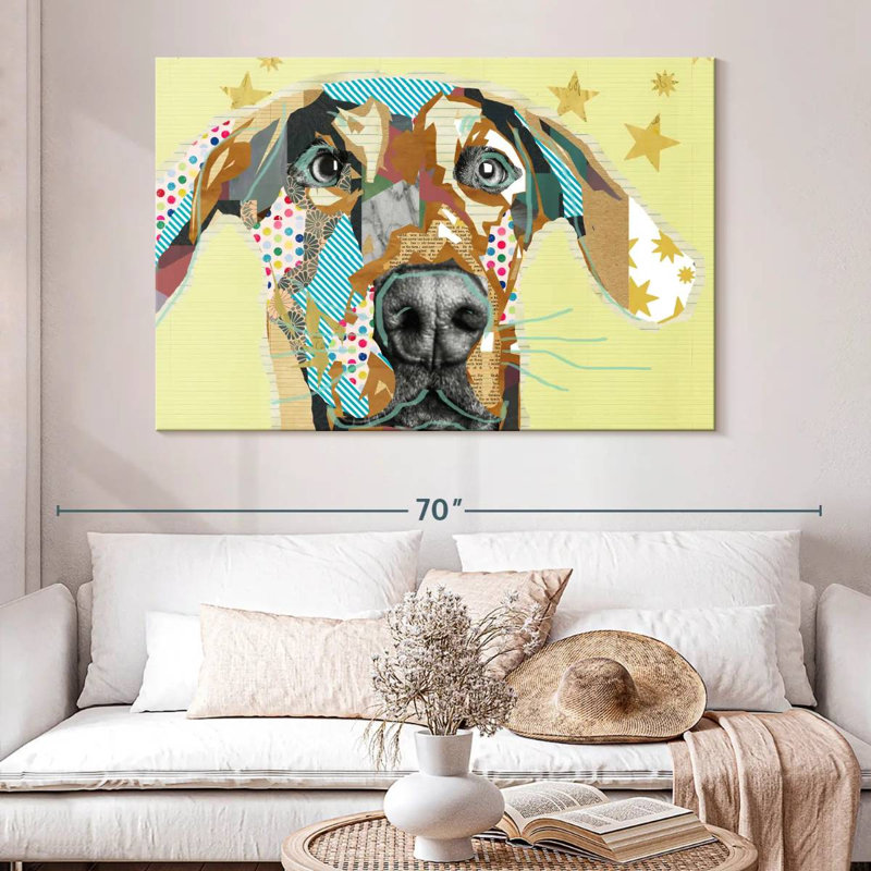 Brampt Doberman Collage, 34" H x 51" W
