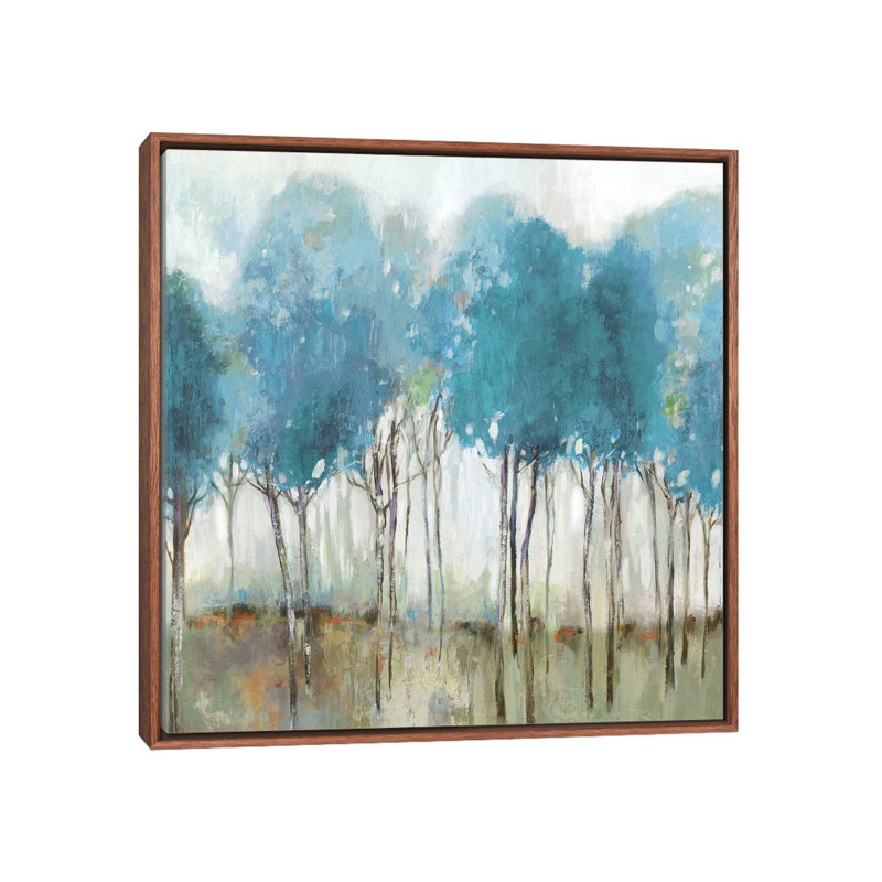 "Misty Meadow I" par Allison Pearce, reproduction d’art, H 26 po x l 26 po x P 1,5 po, Pas de tapis