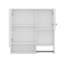 Armoire à pharmacie murale moderne pour salle de bain, armoire de rangement murale avec miroir-118436603