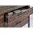 Draylen 59.06" Metal Frame Sideboard 2 Doors 3 Drawers-1619064614