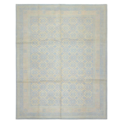 Tapis transitionnel tibétain en laine noué à la main 8 x 10 de qualité supérieure 8 x 10