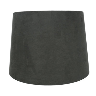 Abat-jour tambour en chenille H 10 po x l 14 po (araignée)
