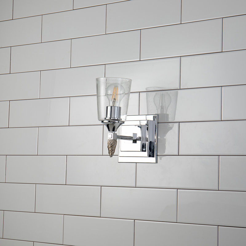 Vetiver 1 Light Wall Sconce Gold, Chrome