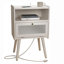 Table de chevet en bois massif Birdsall-86870245