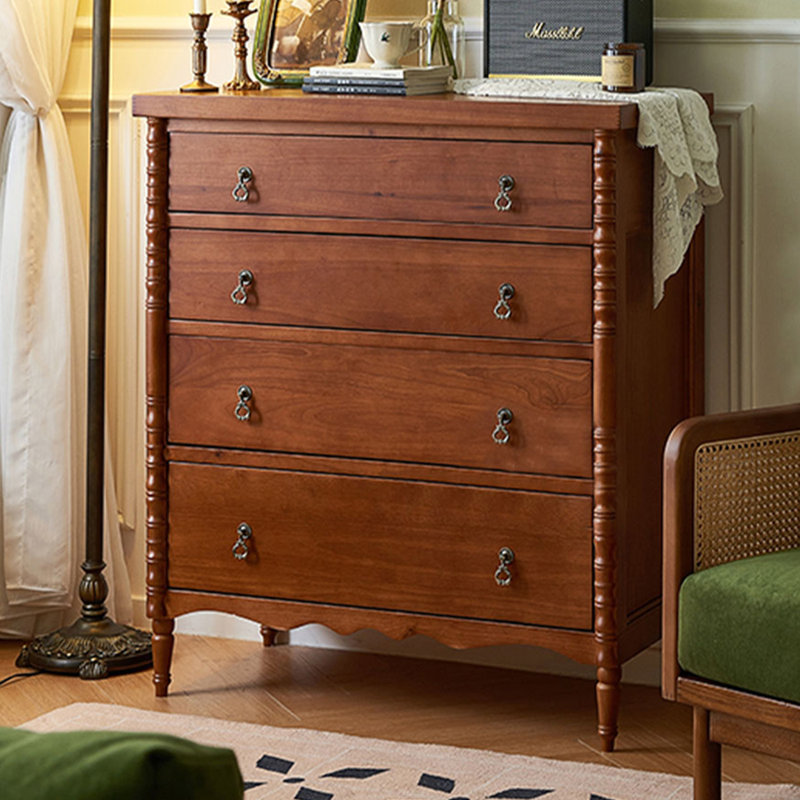 Retro Large-Capacity Accent Chest