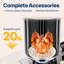 30 pte Friteuse à dinde en acier inoxydable avec panier