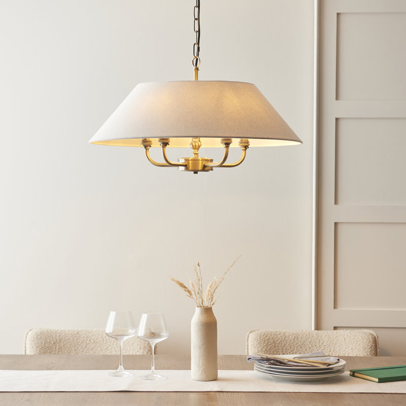 Abdulkader 5 - Light Chandelier, Brass