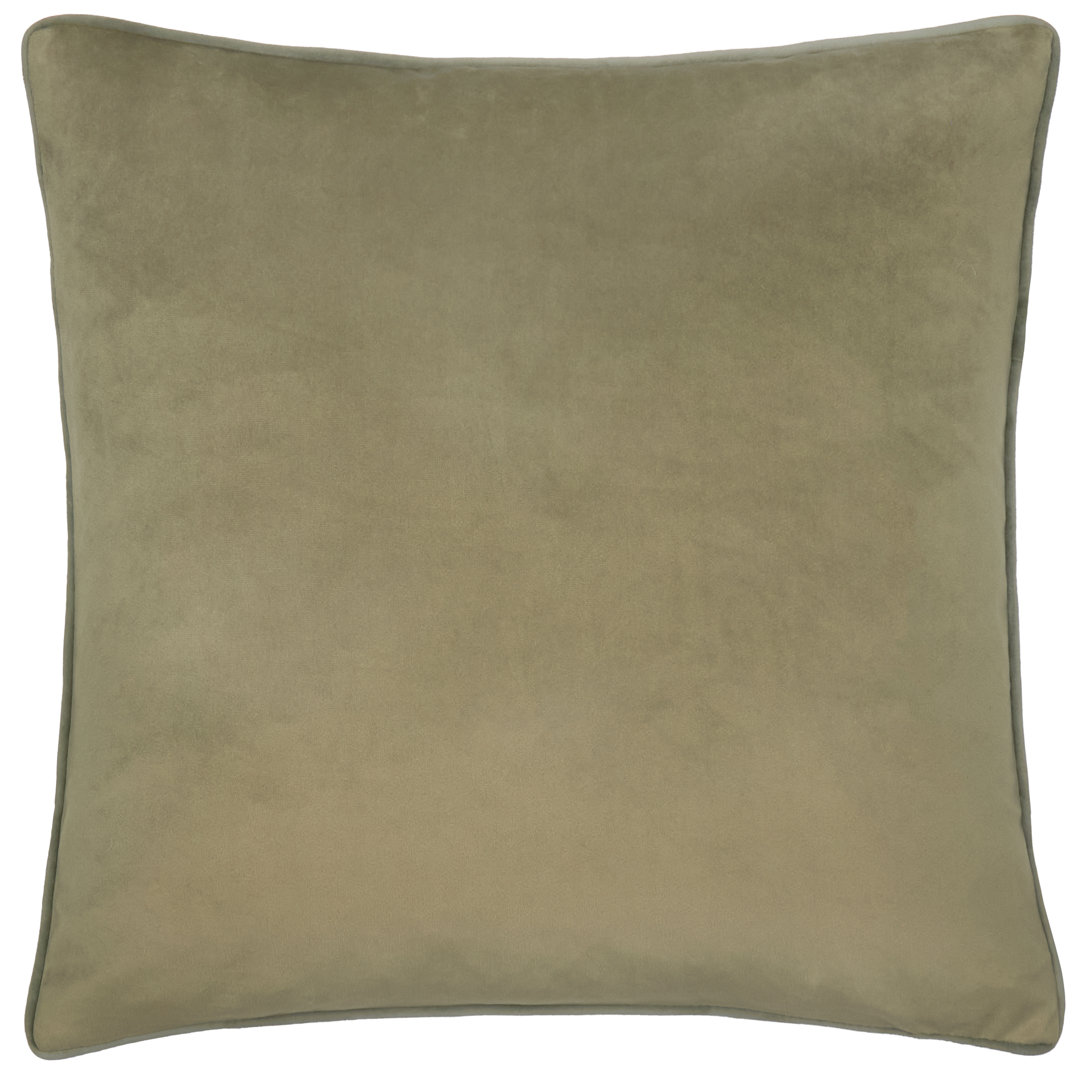 Meridian Green Square Cushion
