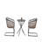 3-Piece Outdoor Wicker Bistro Set