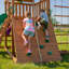 Backyard Discovery Cedar Swing Set with 2 Swing(s) , 1 Slide(s)