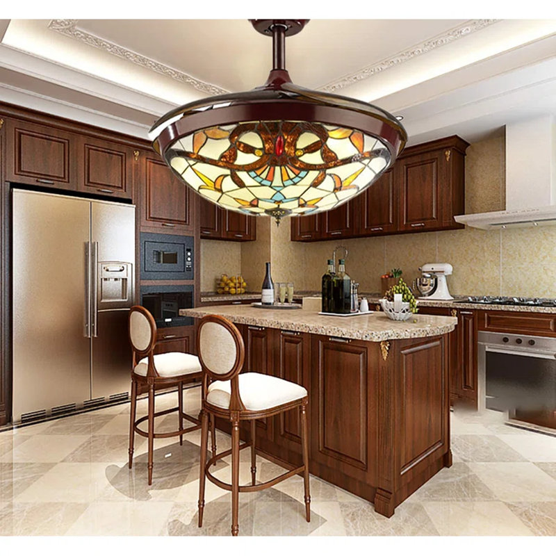 Stahlman 42'' Ceiling Fan with LED Lights