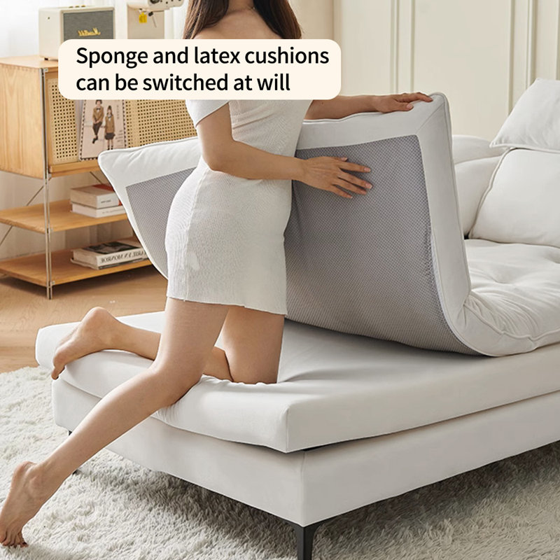 Méridiennes intérieures à coussin réglable, Accoudoir à droite (vu de face)
