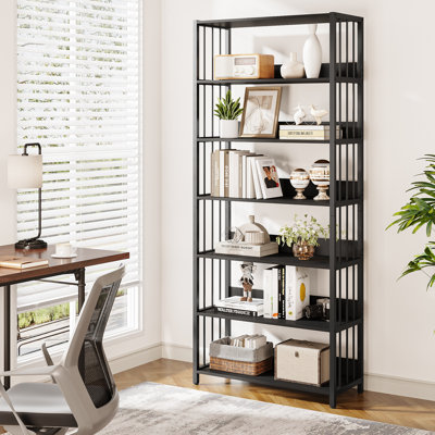 190cm H x 80cm W Metal Etagere Bookcase