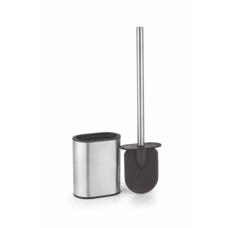 Oval S/S Toilet Brush Holder TPR Brush