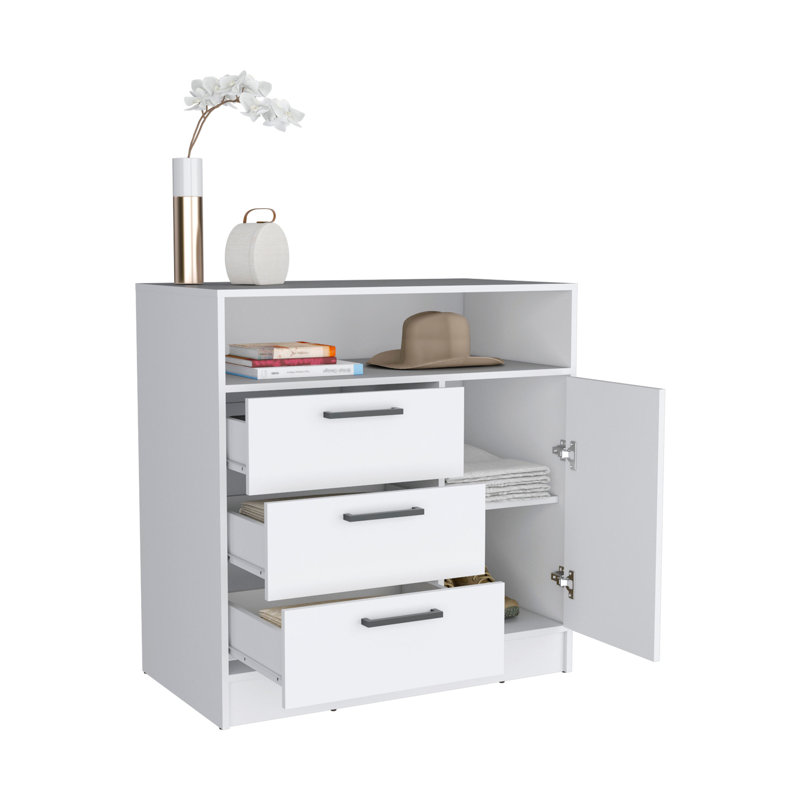 Commode Omaha, Blanc