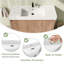 Meuble-lavabo simple 47,27 po avec comptoir