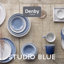 Denby Studio Blue Cereal Bowls