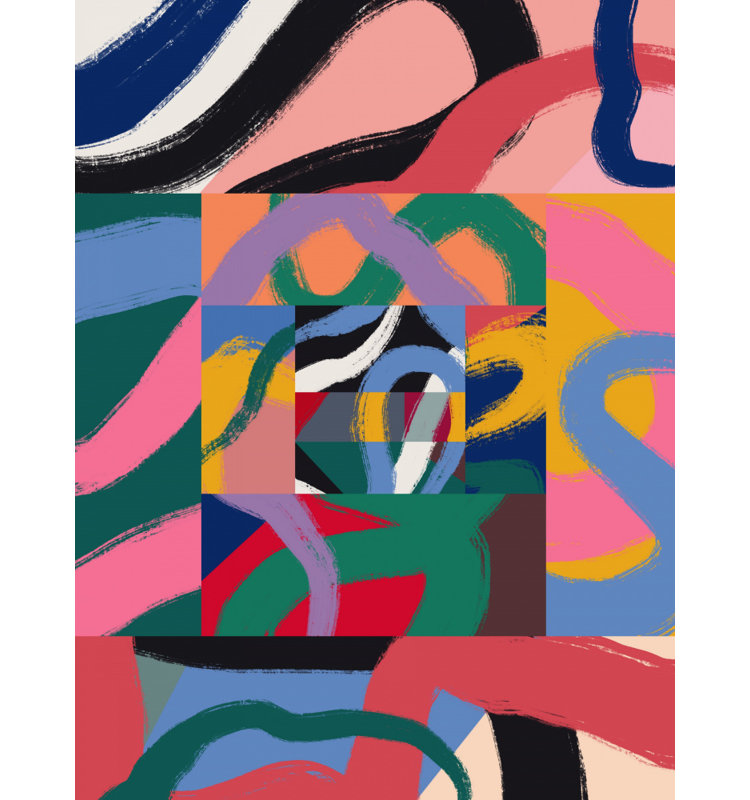 Ivy Bronx Line Ribbon Abstract | Wayfair.co.uk