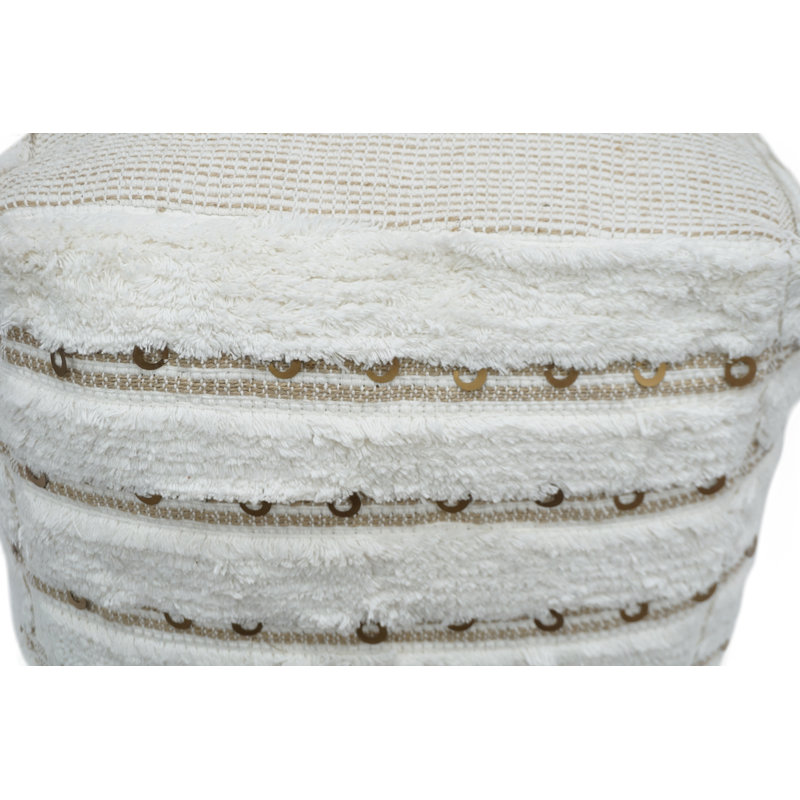 Sherita Upholstered Pouf