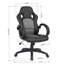Wade Logan Abdulrahman Adjustable Reclining Ergonomic Swiveling PC & Racing Game Chair in Black/Grey