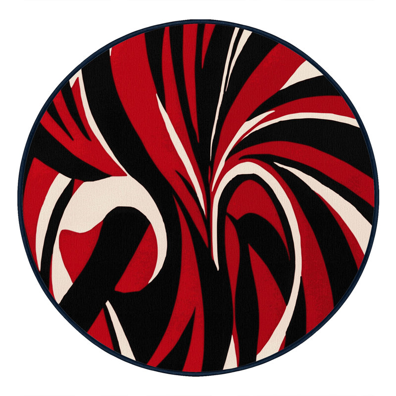 Sinister Edge Rug, Round 8'
