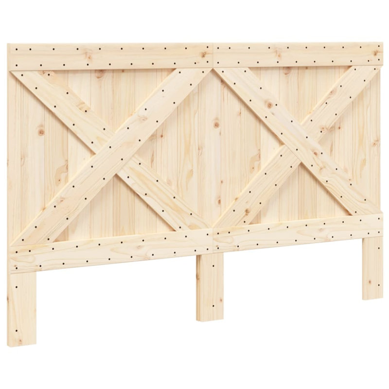Boutell Solid Wood Headboard, 160 x 104cm