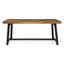 Ensemble de salle à manger moderne 7 pièces avec chaise empilable-1893320812