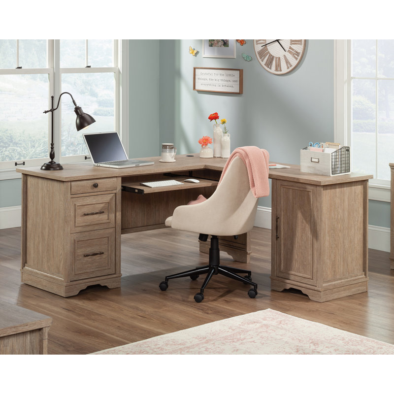 Rollingwood Country 66" L-Desk A2