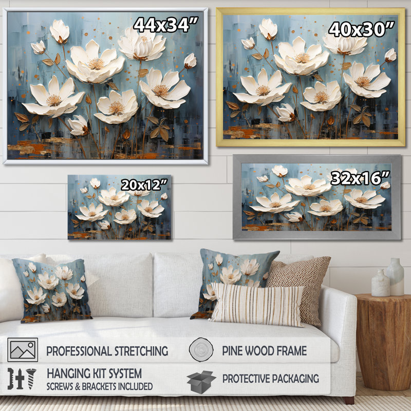 Lotus in Harmony II sur impression sur toile, Toile tendue, H 12 po x l 20 po x P 1 po