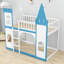 Lit superposé simple au dessus d'un lit simple Bedminster-75186897