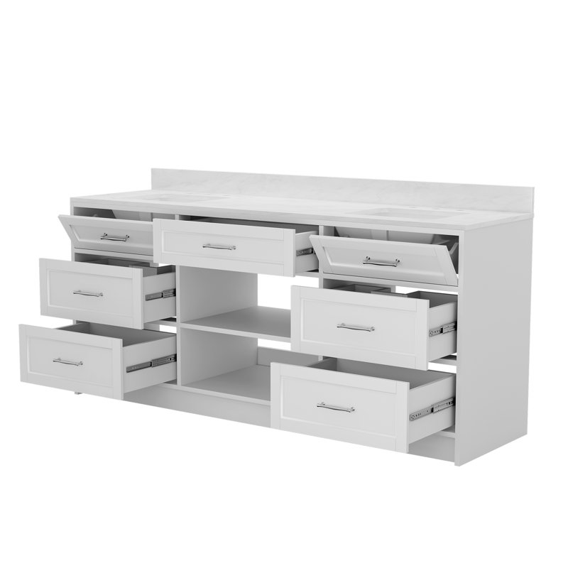 Armoire murale de salle de bain de l 26 po x P 77 po x H 39 po de couleur verte, Blanc