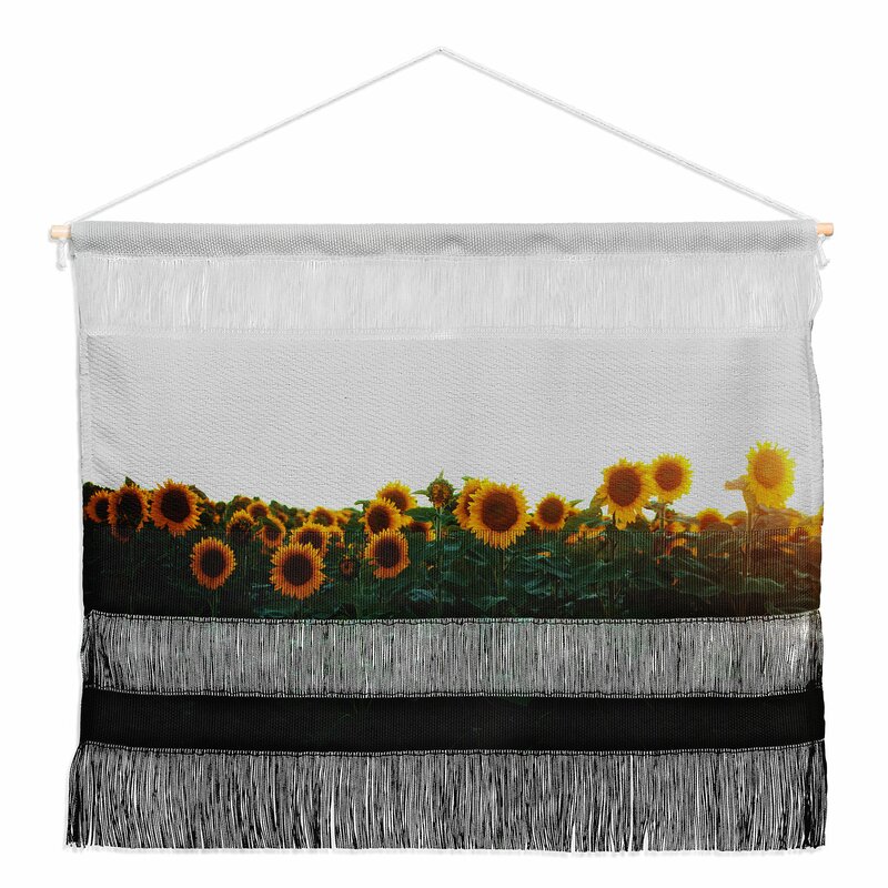 Sunflower Fields by Chelsea Victoria Wall Hanging