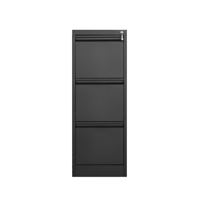 3 Drawer File Cabinet With Lock,two Drawer Filing Cabinet,vertical Metal File Cabinet For Home Office Organizer Storage Cabinet Fit Letter/a4/legal Size File