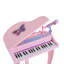 Pocola 37 Key Musical Mini Piano Electrionic Keyboard Microphone Stool-345377906-345377905