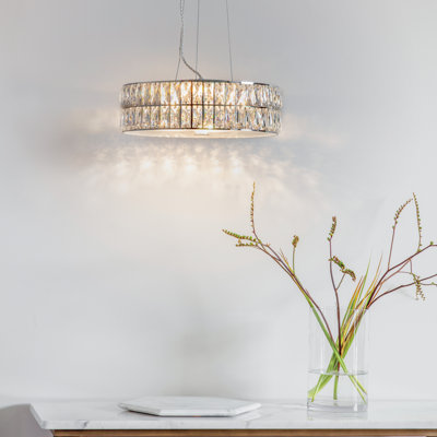 Kelvin 5-Light LED Crystal Chandelier