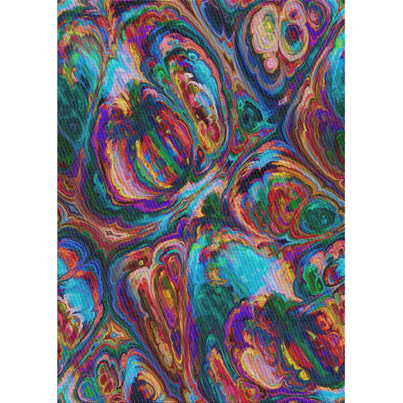 Performance Wool Abstract Indoor Rug