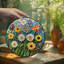 Panneaux de vitrail en mosaïque Wildflower-2090192777
