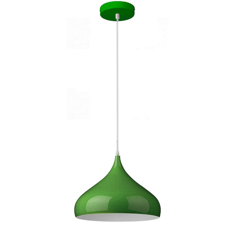 Ainsworth 1 - Light Single Pendant, Green