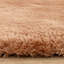 Tachiana Hand Tufted Shaggy Rust Area Rug-1629778894
