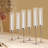 6pcs Windproof Iron Tabletop Candlestick-1075876940