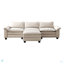 Canapé modulaire de luxe avec repose-pieds-1332912256